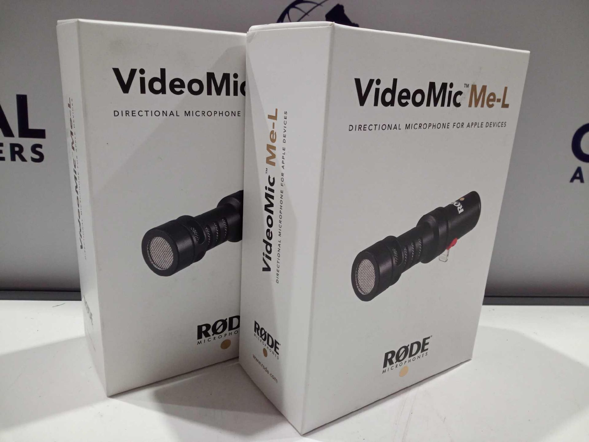 RRP £70 Each Boxed Rode Microphones Videomic Me-L Directional Microphone For Apple Devices