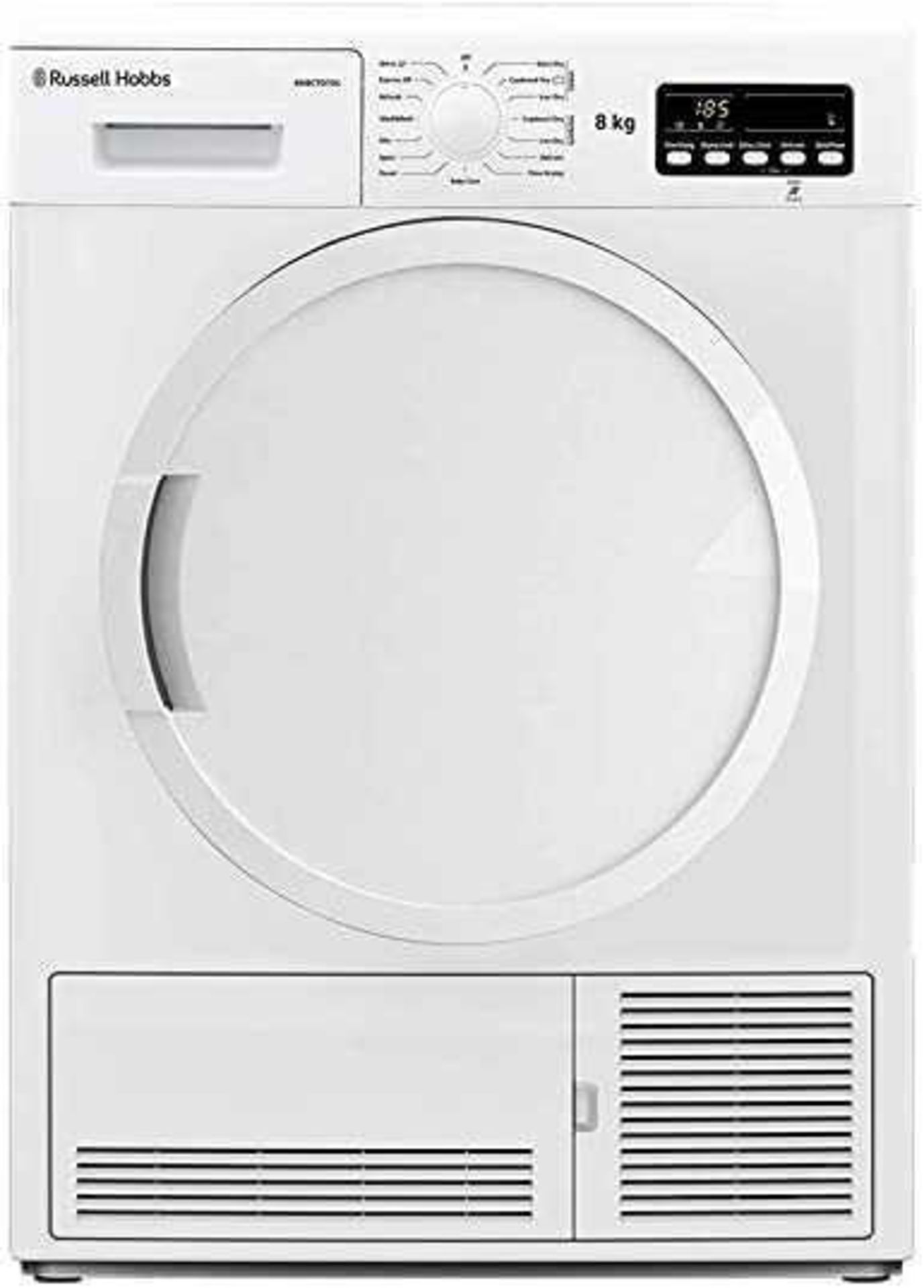 RRP £250 Russell Hobbs 8Kg Condenser Tumble Dryer