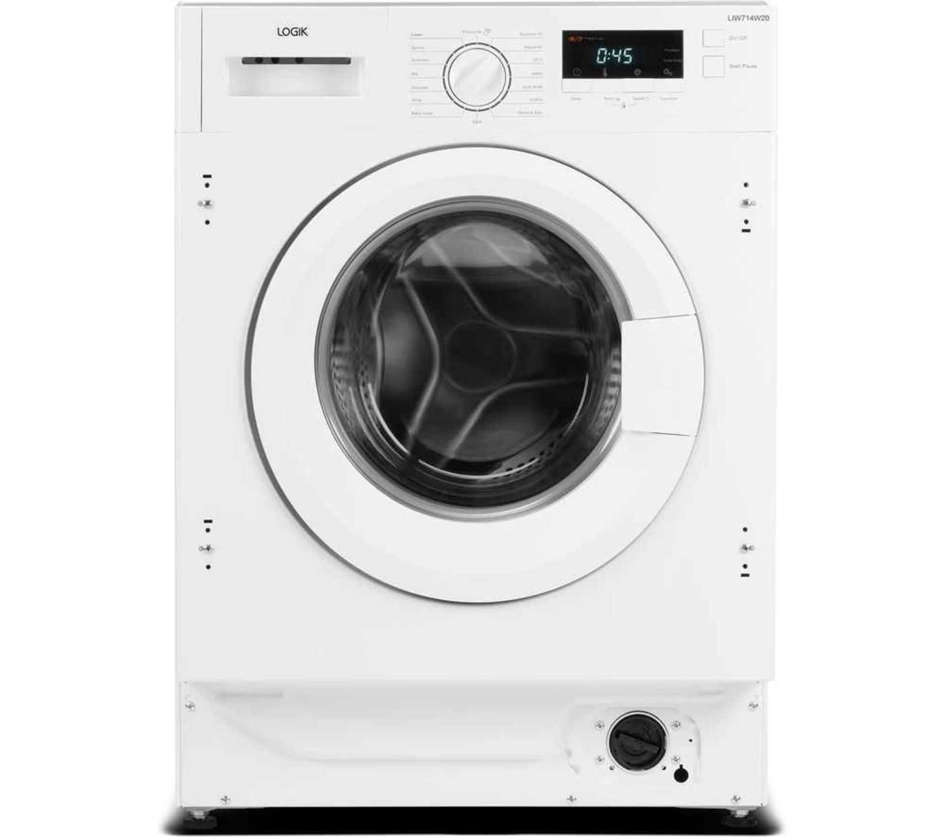 RRP £260 Logik Integrated Washing Machine