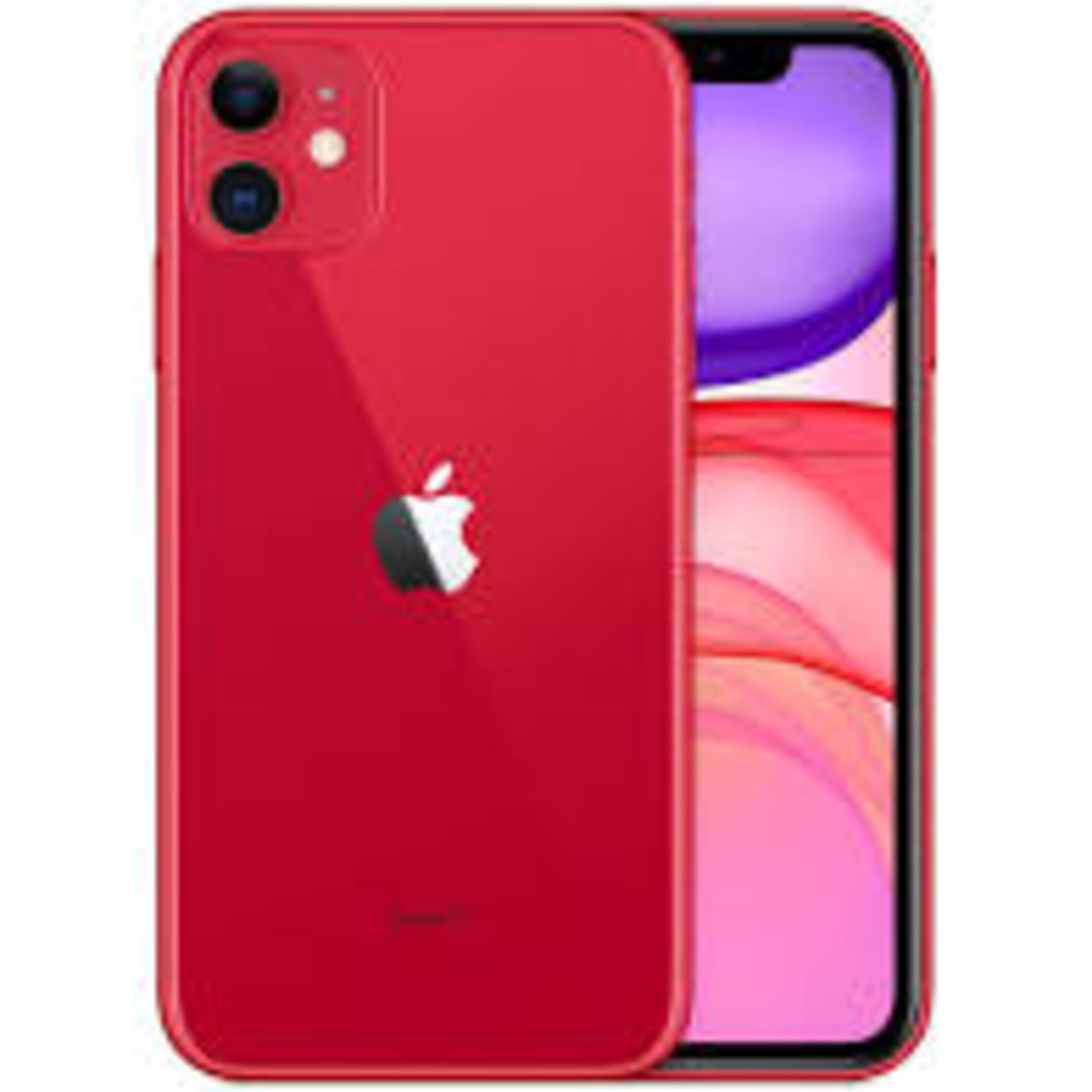 RRP £729 Apple iPhone 11 64GB Red, Grade A