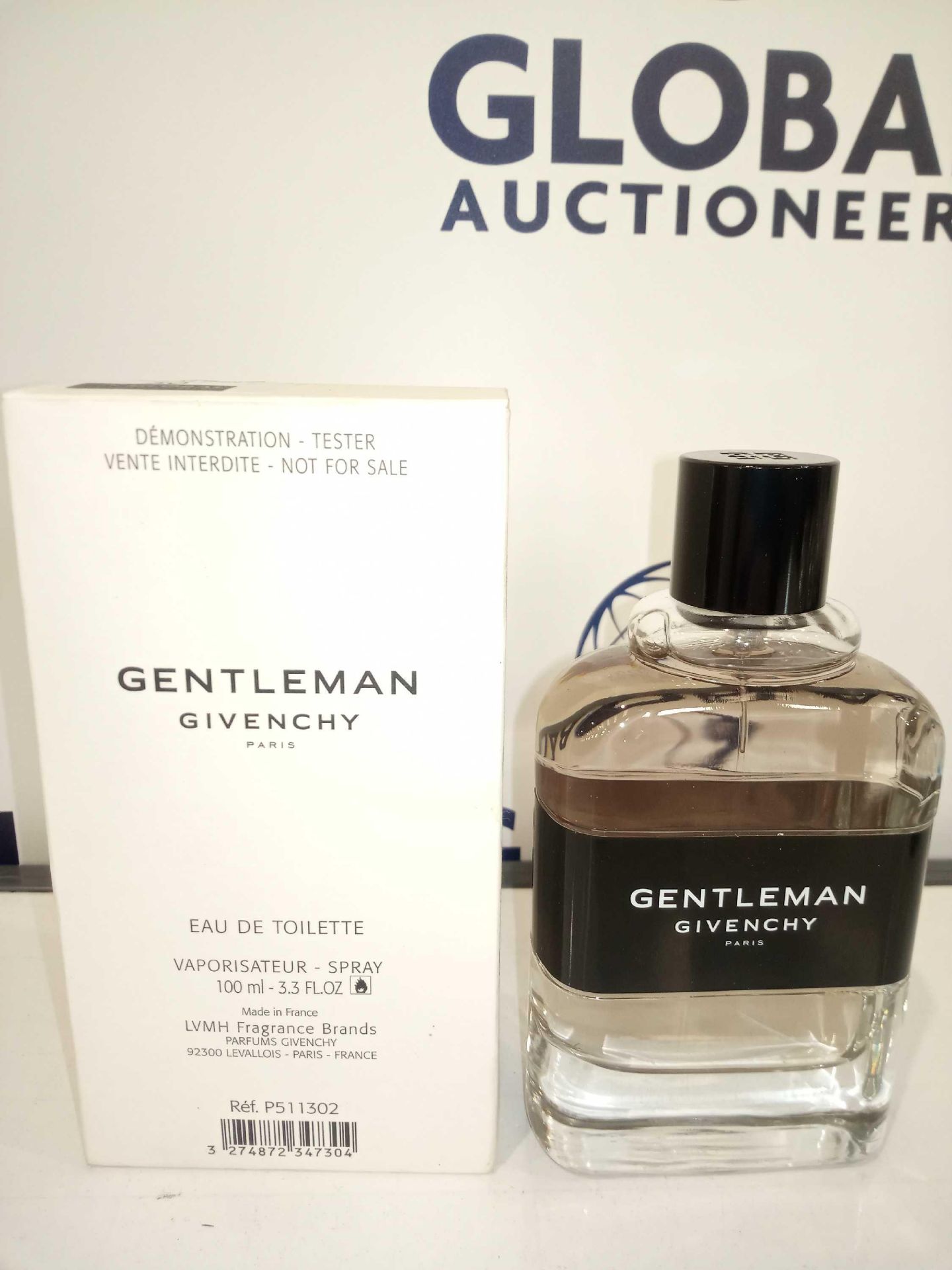 RRP £55 Boxed Brand New Full Tester Bottle Of Gentlemen Givenchy Paris 100Ml Eau De Toilette