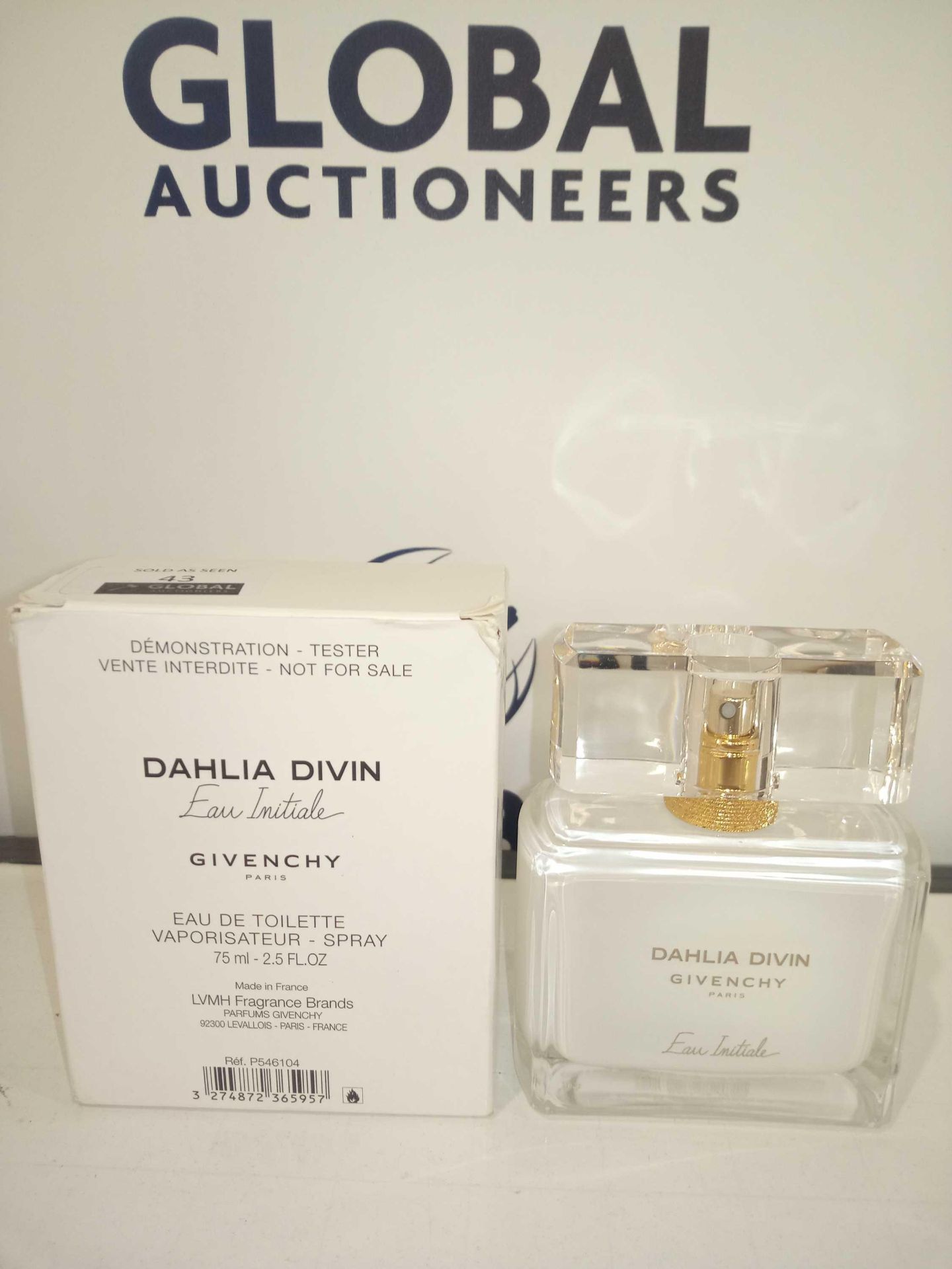 RRP £55 Boxed Brand New Full Tester Bottle Of Dahlia Divin Givenchy Eau Initiale 75Ml Eau De Toilett
