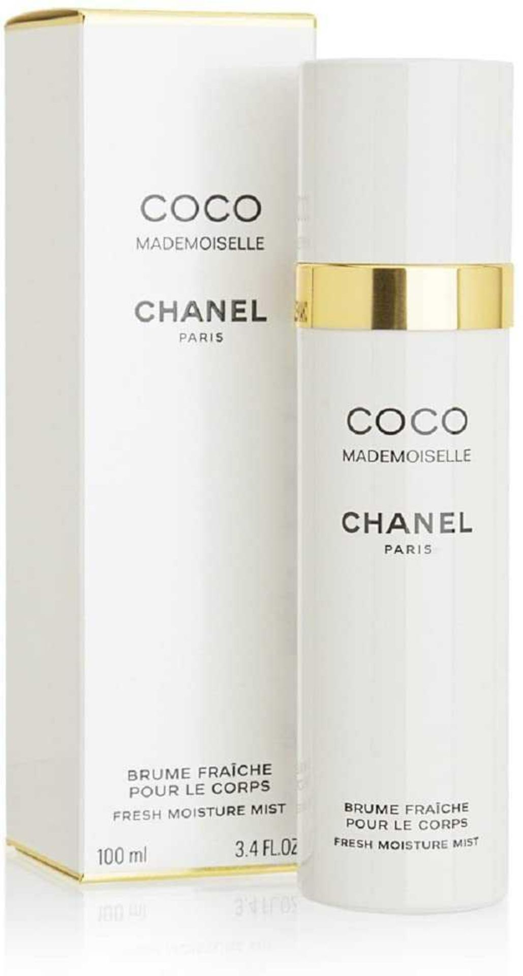 RRP £40 Boxed/Sealed Bottle Of Coco Chanel Paris Mademoiselles 100Ml Fresh Moisture Mist