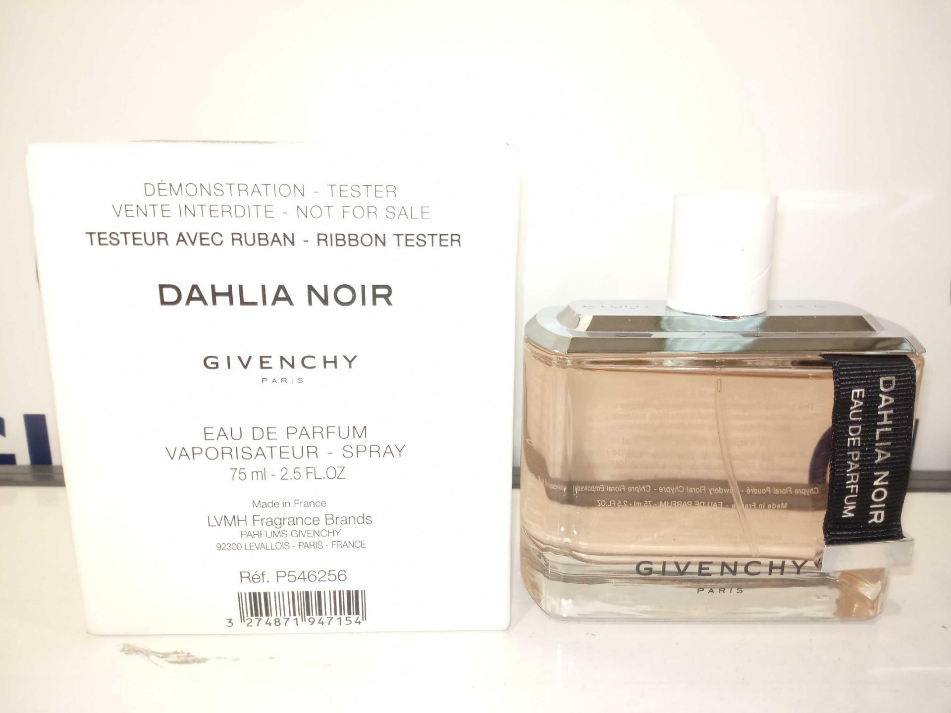 RRP £80 Boxed Brand New Full Tester Bottle Of Givenchy Dahlia Noir 75Ml Paris Eau De Parfum