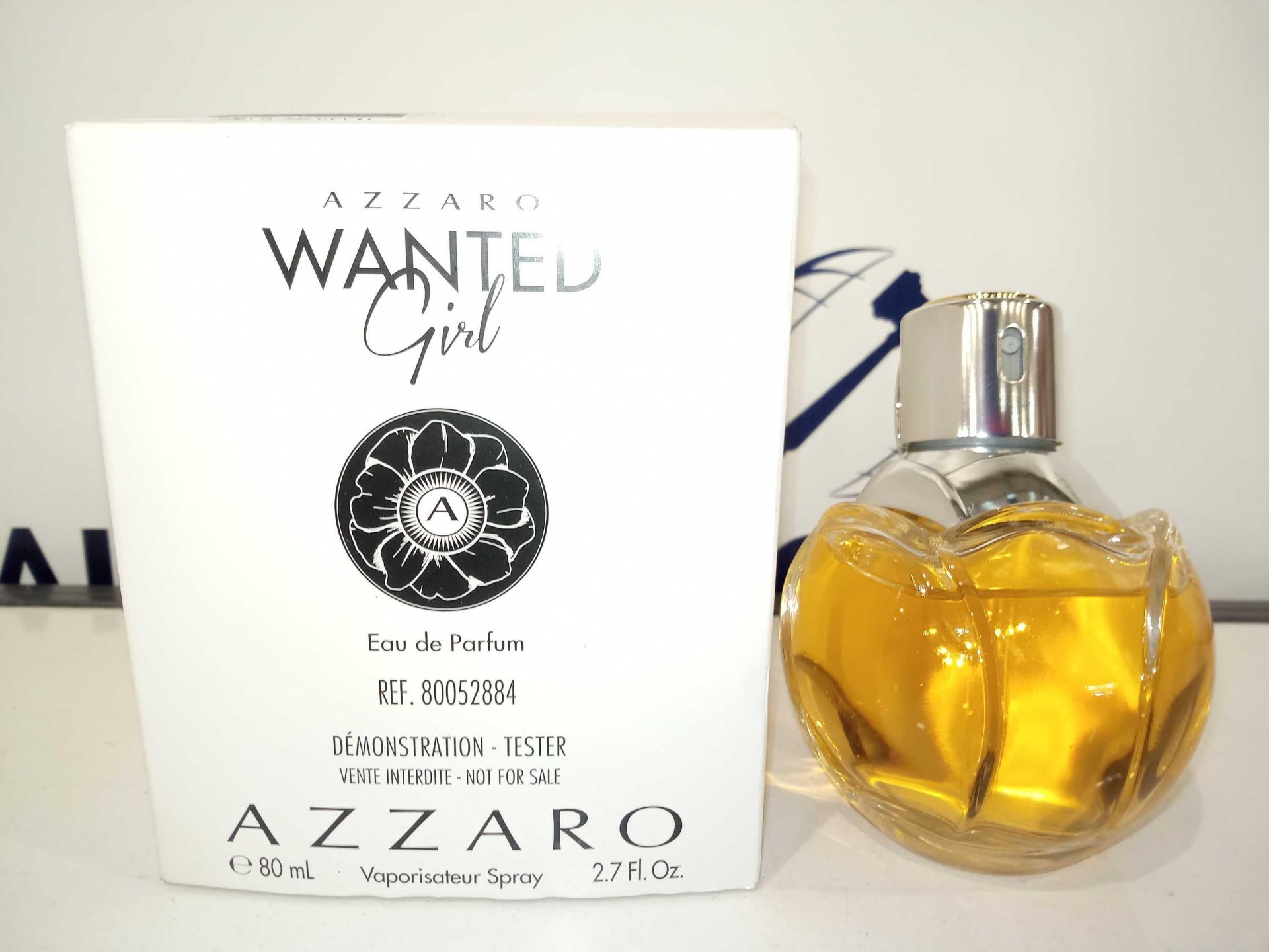 RRP £80 Boxed Brand New Full Tester Bottle Of Azzaro Wanted Girl Eau De Parfum 80Ml