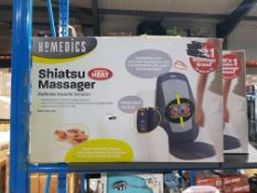 2 X HOMEDICS SHIATSU MASSAGER WITH HEAT