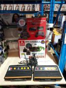 3 ITEMS – 2 X ATARI FLASHBACK 9 (1 X CONTROLLER) & 1 X MY ARCADE GAMESTATION WIRELESS 300 GAMES