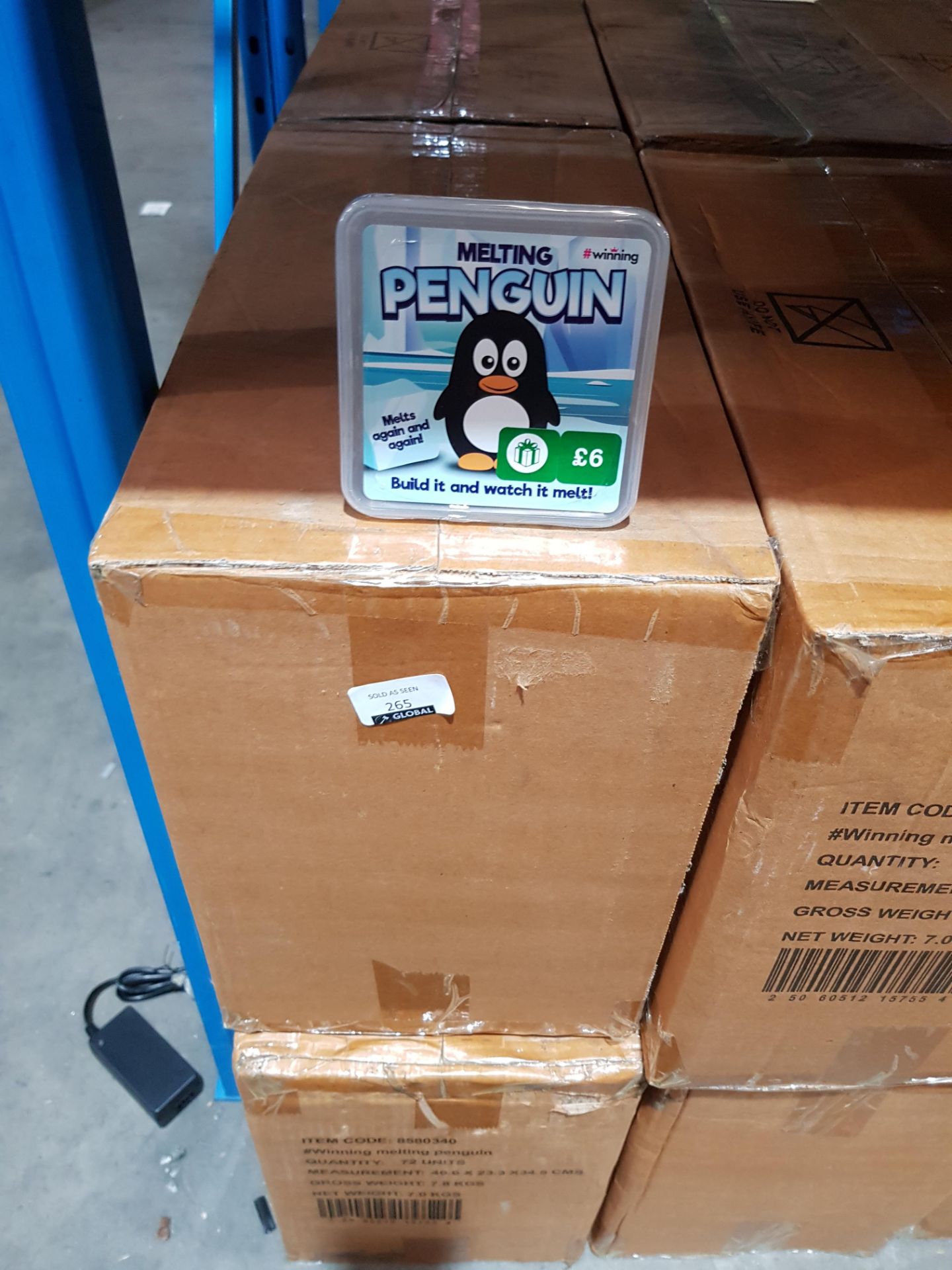 **COMBINED RRP £864** - 144 X #WINNING (BOOTS) MELTING PENGUINS (AS NEW / SEALED BOX, RRP £6 EACH)