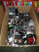 CONTENTS OF BOX – A LARGE QTY OF WORLD’S SMALLEST WALKIE TALKIES HAVE RTM STICKER)