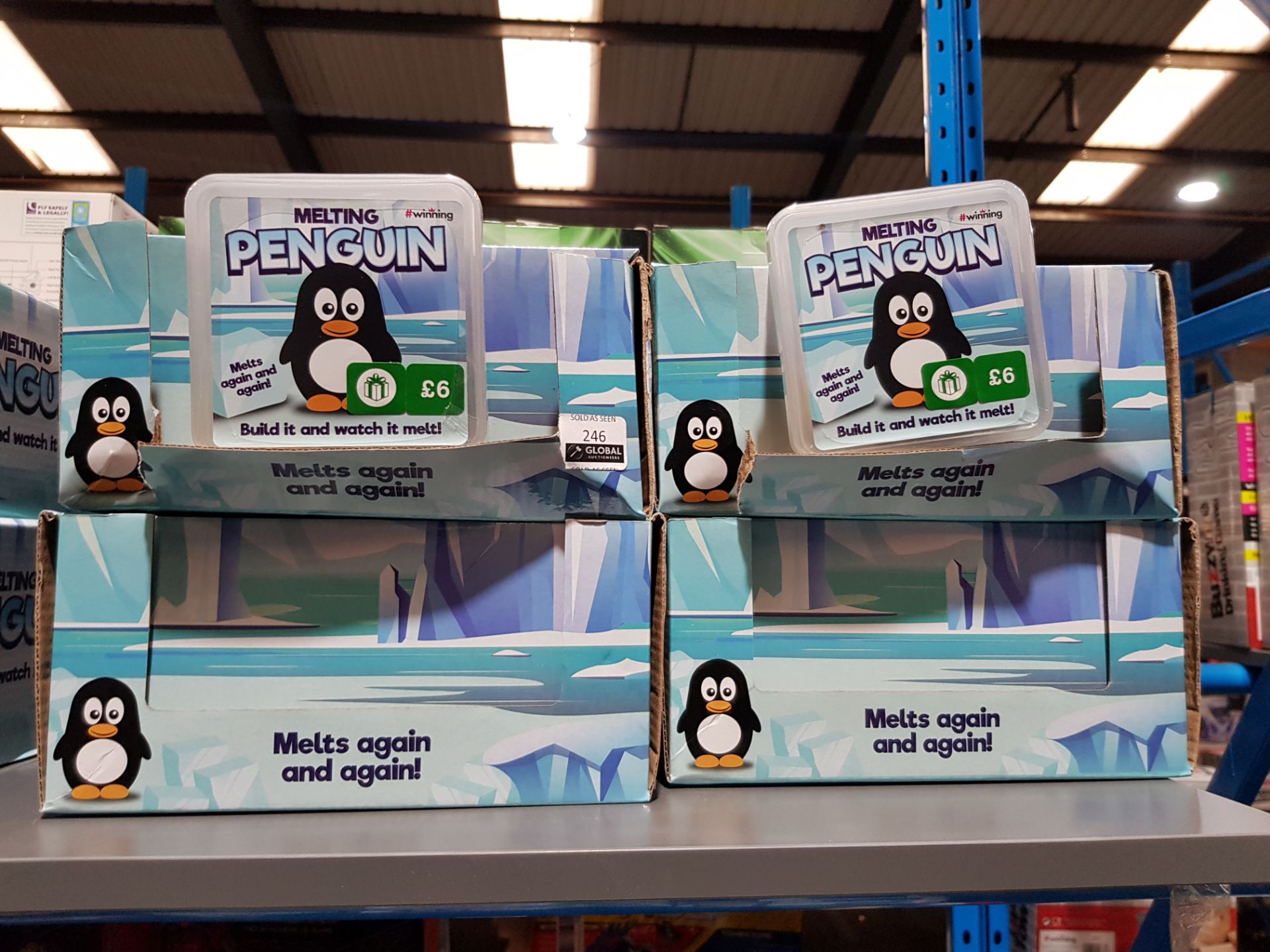 COMBINED RRP £288 - 48 X #WINNING (BOOTS) MELTING PENGUINS (RRP £6 EACH) ** AS NEW / SEALED UNITS**