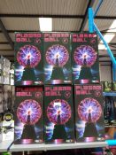 10 X RED5 6” PLASMA BALL