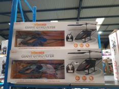 2 X ALLOY STRUCTURE GIANT RC HELICOPTER