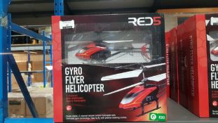 8 X RED5 GYRO FLYER RC HELICOPTER