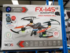 4 X RED5 FX-145 V2 QUADCOPTER FPV