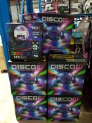 APPROX 18 X DISCO 360 ICE SOUND RESPONSIVE LIGHTSHOW