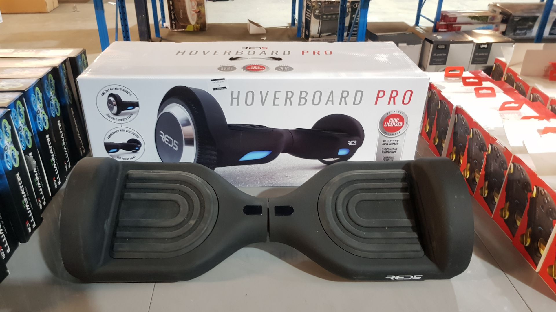 1 X RED5 HOVERBOARD PRO (NO POWER LEAD)