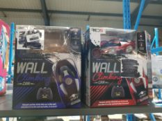 12 X RED5 RC WALL CLIMBING CAR