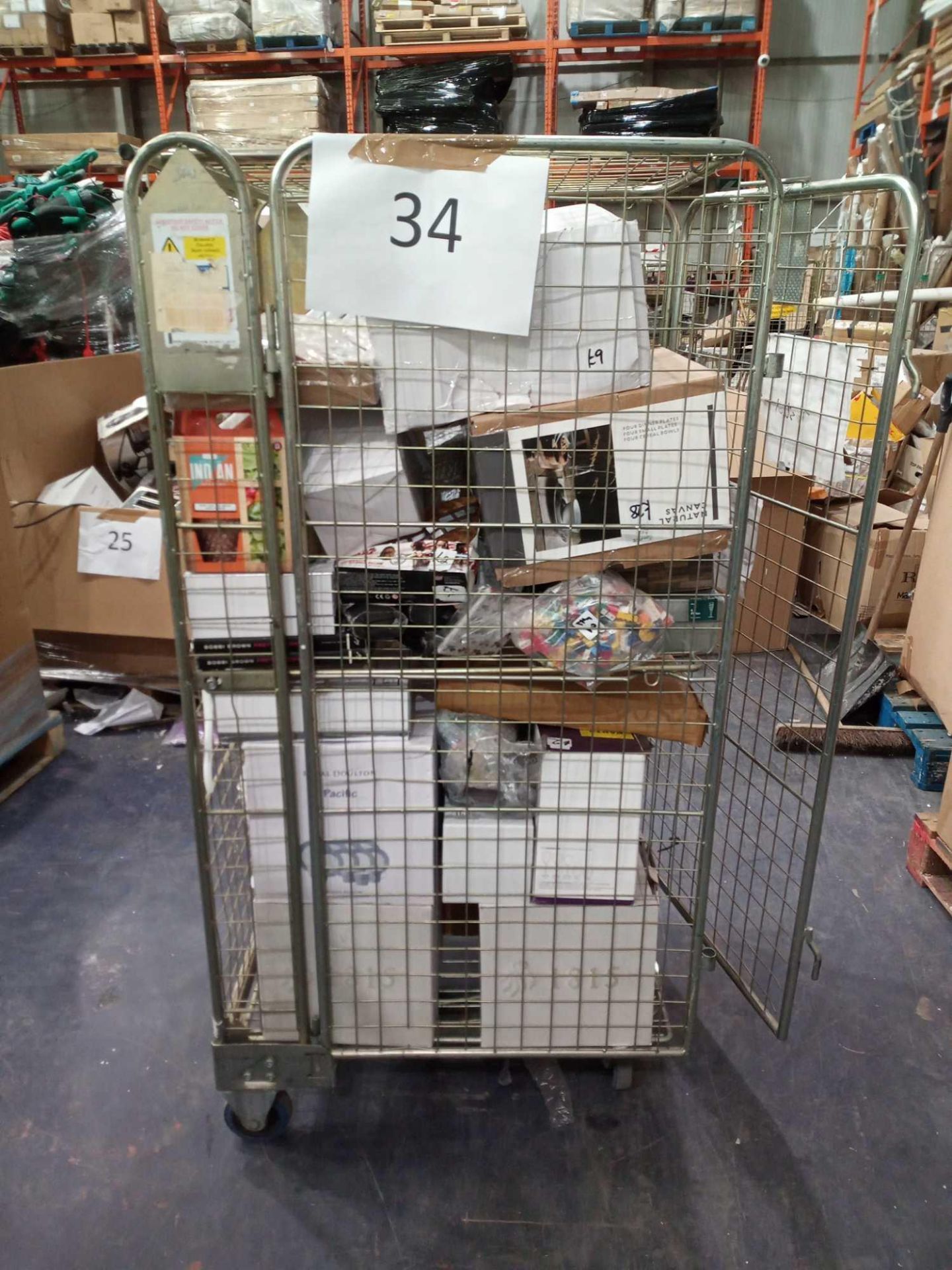 Cage To Contain A Large Assortment Of Items (See Description)