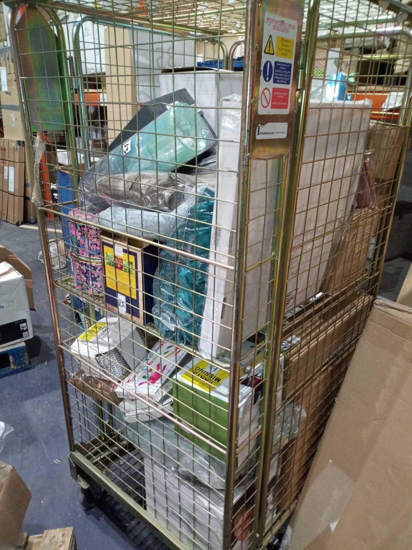 Cage To Contain A Large Assortment Of Items (See Description) - Image 2 of 2