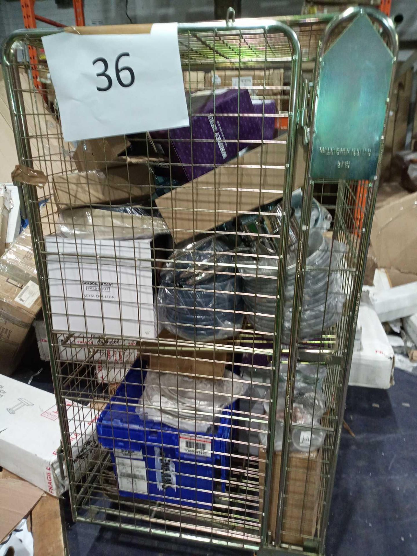 Cage To Contain A Large Assortment Of Items (See Description)