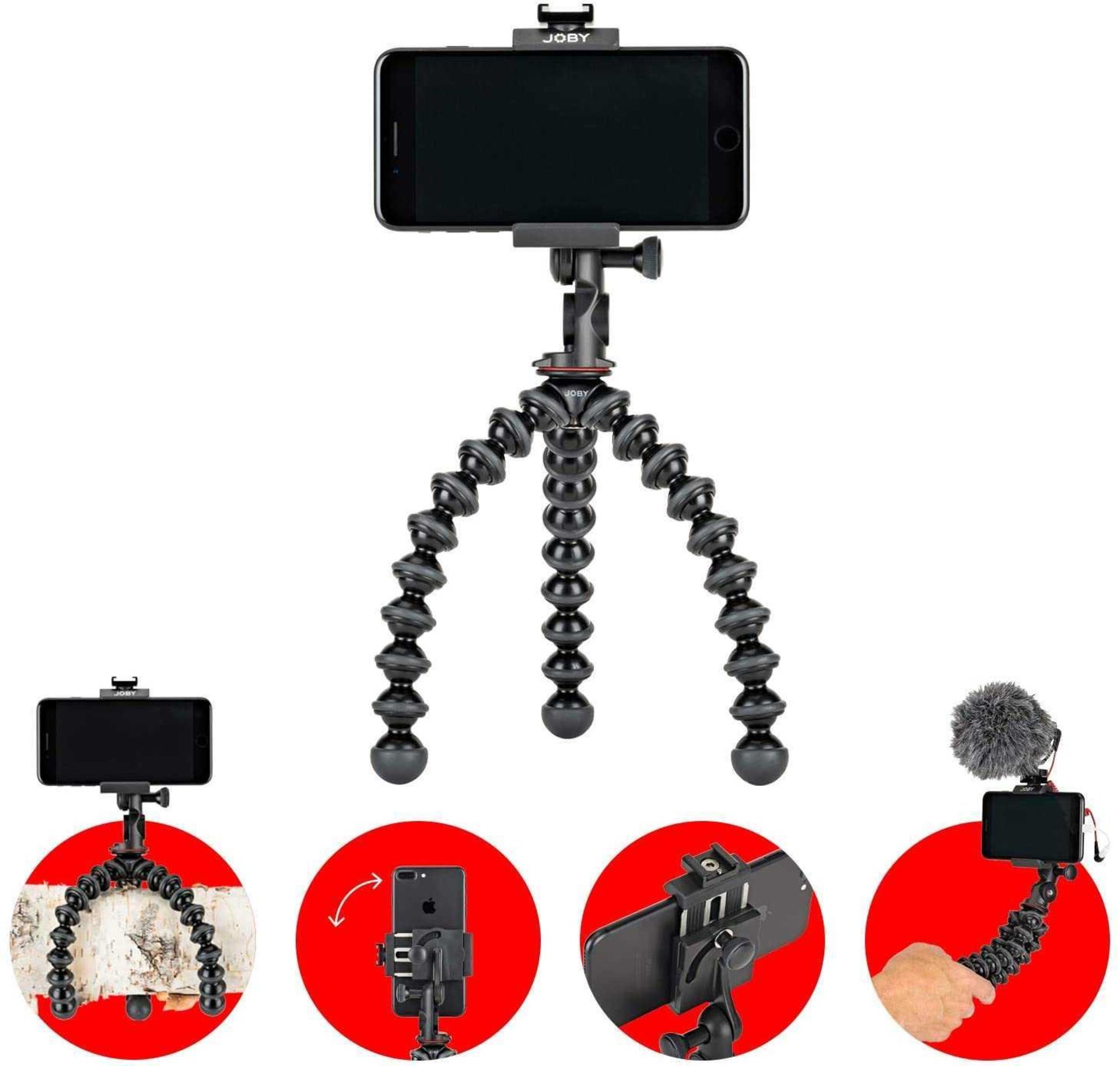 Combined RRP £150 Lot To Contain 3 Joby Griptight Gorillapod Stand Pro