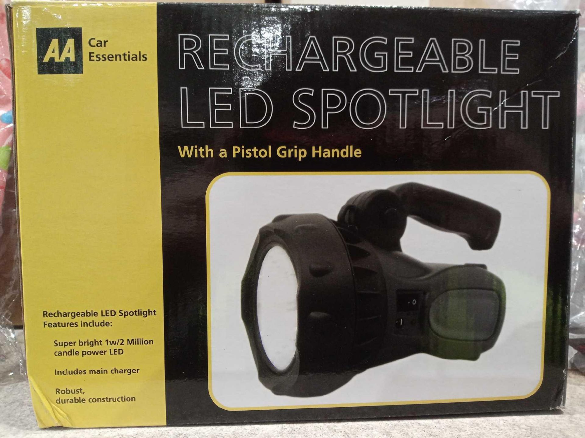 Combined RRP £240 Lot To Contain 12 Rechargeable Led Spotlights