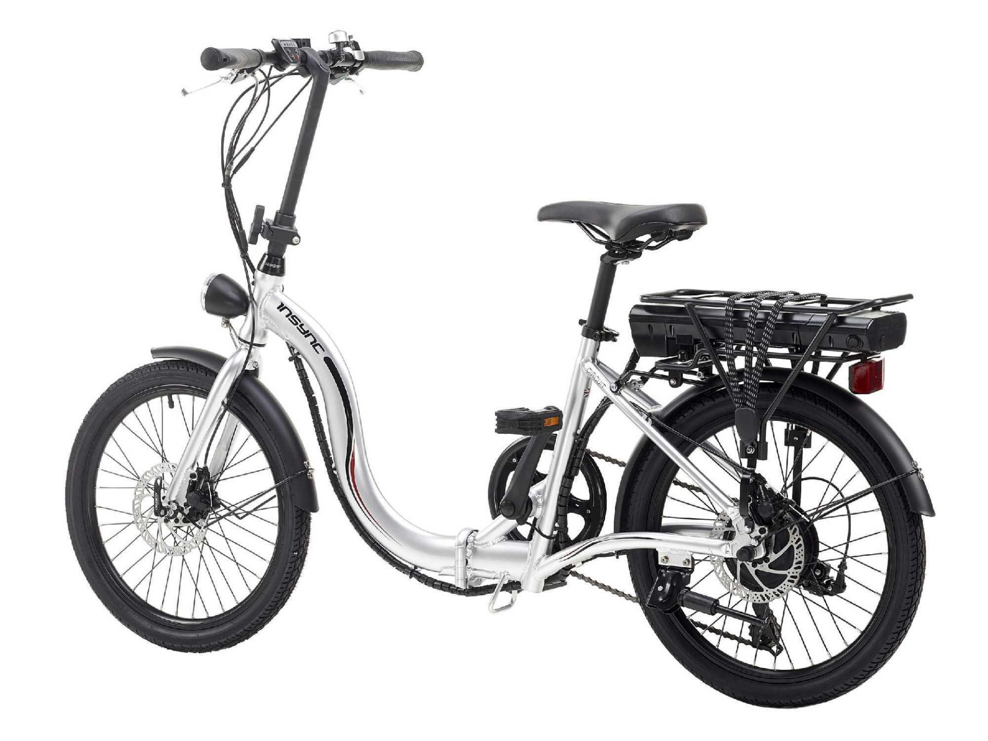 RRP £1200 Insync Circuit Folding 36Volt 250W 7 Speed Electric Bike (Ins3010)