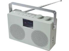 RRP £70 Unboxed John Lewis Spectrum Duo 2 Digital Dab Fm Radio