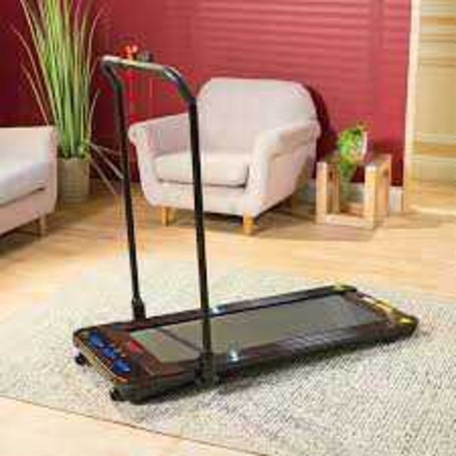 RRP £300 Boxed Linear Stryder Premium Folding Walking Treadmill