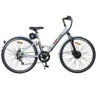 RRP £900 E-Plus Commute 26" Folding Electric 36V 7 Speed Bike - White