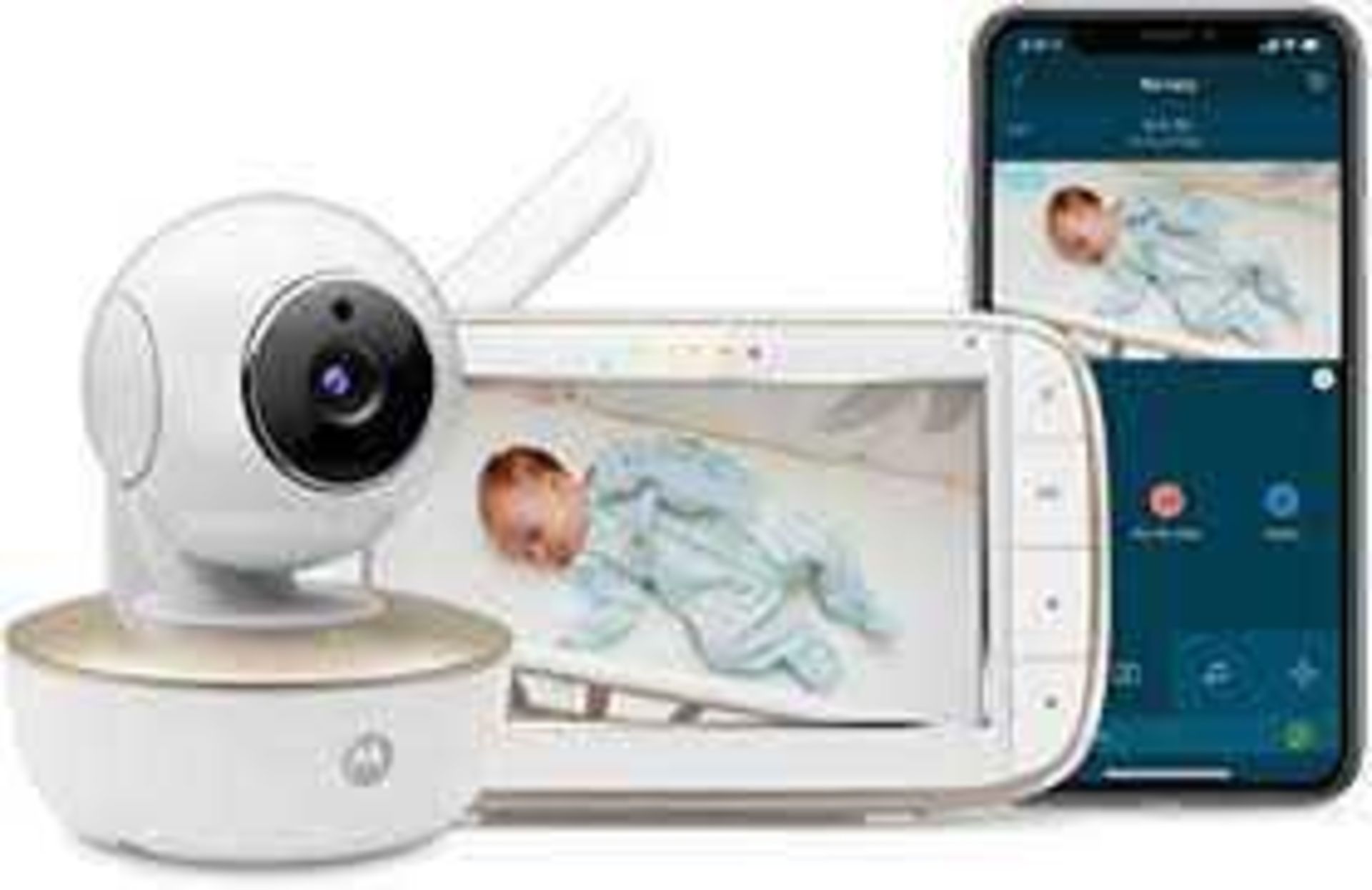 RRP £150 Boxed Motorola 5-Inch Portable Digital Video Baby Monitor