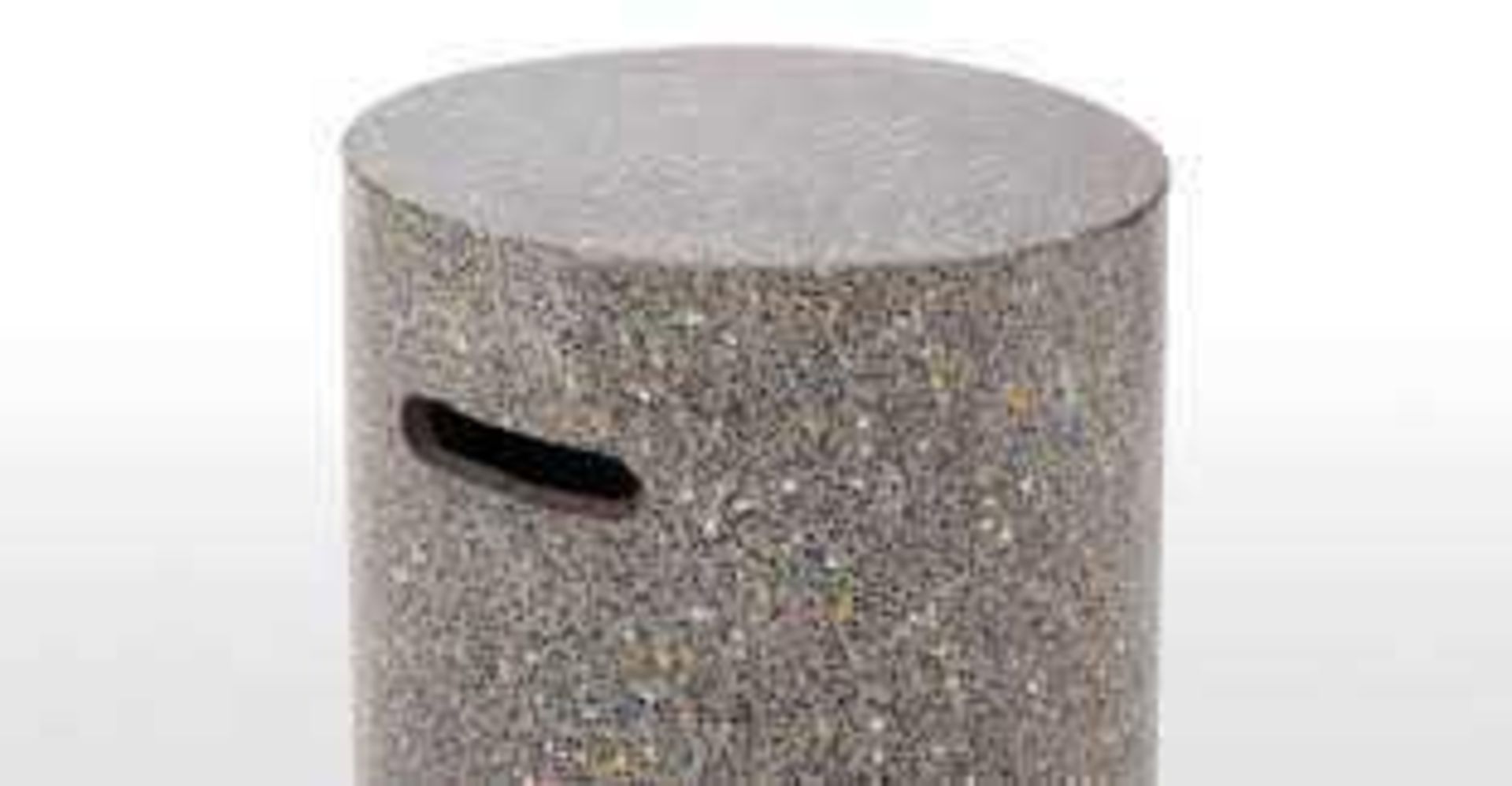 Rrp £59 Derrow Terrazzo Decorative Stool