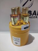 RRP £140 Brand New Boxed Acqua Di Parma Gift Set To Include 3 Assorted Fragrances