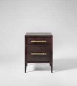 Rrp £199 Swoon Ash Bedside Table In Bronze Swoon Dn181