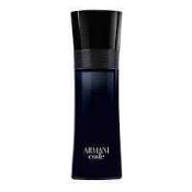 RRP £75 Brand New Boxed Full 75Ml Tester Bottle Of Ladies Armani Code Perfume Spray