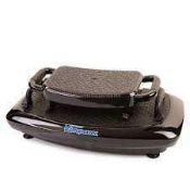 RRP £200 Boxed Vibrapower Slim 3 Vibration Plate With Accessory Seat