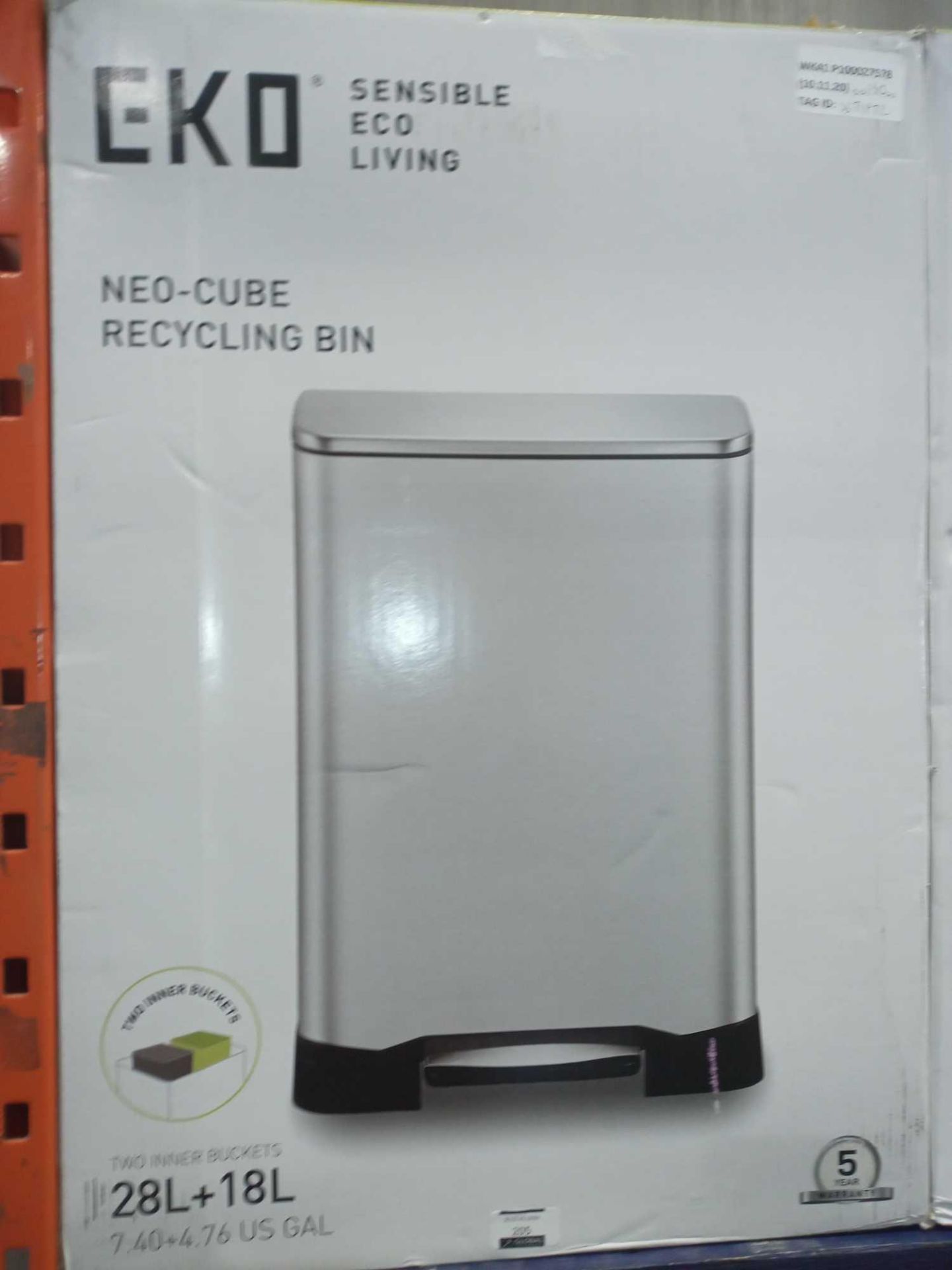 RRP £130 Boxed Eco Sensible Living Neocube Recycling Bin