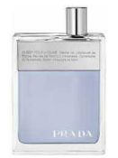 RRP £75 Brand New Boxed Full 100Ml Tester Bottle Of Prada Amber For Him Edt Spray