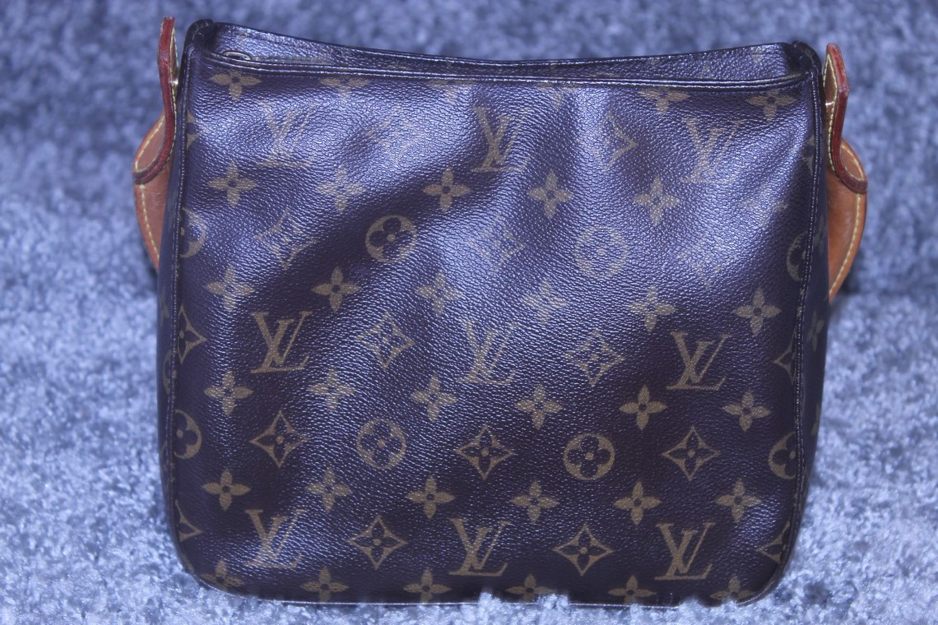 RRP £1900 Louis Vuitton Looping Handbag In Brown Coated Monogram Canvas . Condition Rating B ( - Image 2 of 3