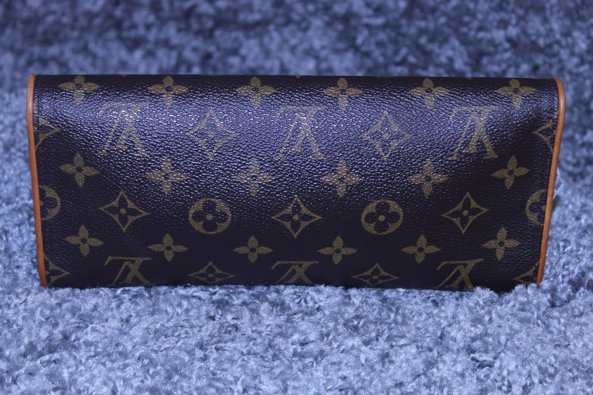 RRP £1250 Louis Vuitton Gm Twin Brown Monogram Coated Canvas Vachetta Luxury Shoulder Bag With - Image 2 of 3