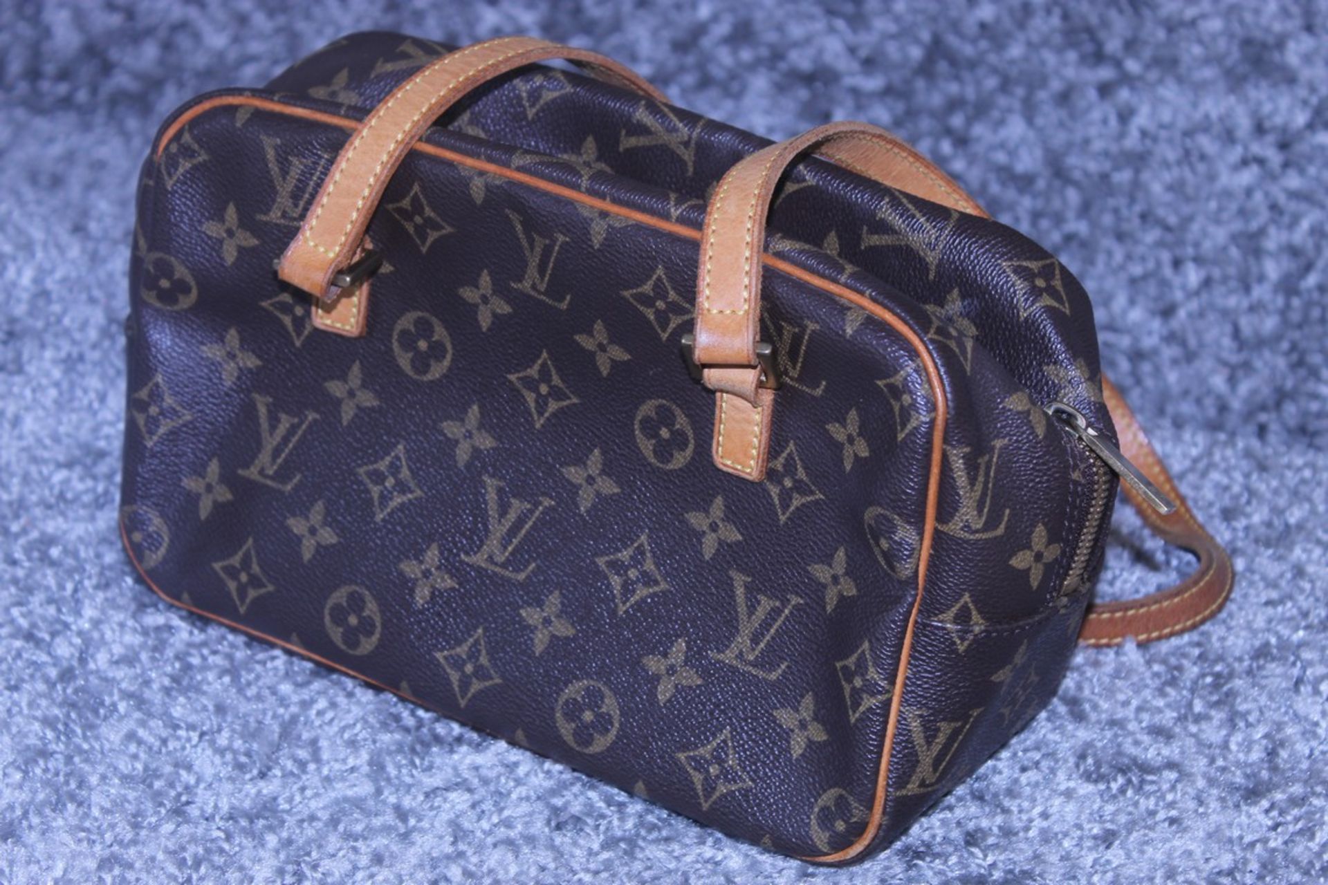 RRP £1400 Louis Vuitton Cite Shoulder Bag In Brown Coated Monogram Canvas. Condition Rating B ( - Image 3 of 3