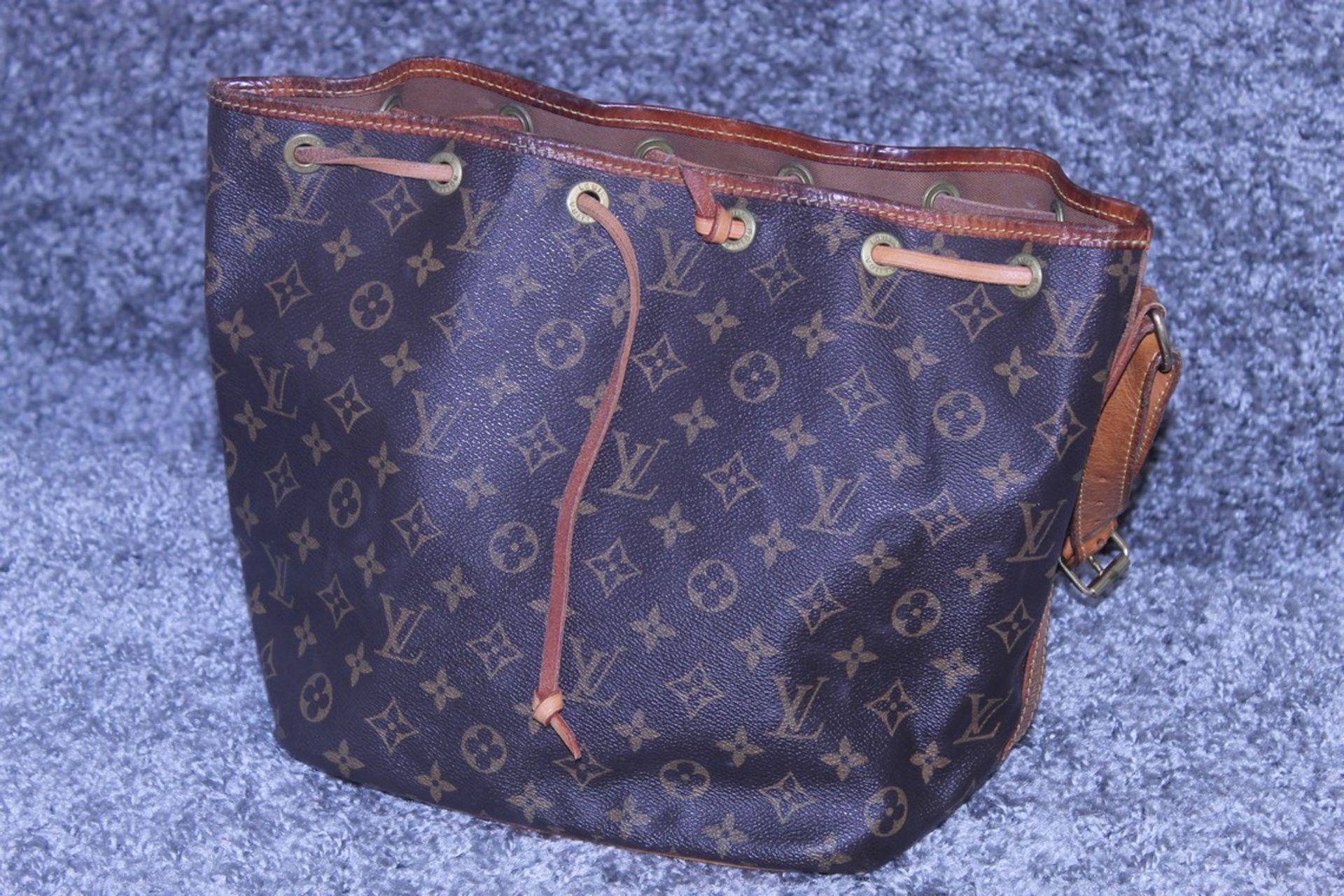 RRP £1200 Louis Vuitton Noe Shoulder Bag In Brown Coated Monogram Canvas. Condition Rating B ( - Image 3 of 3