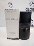 RRP £30 Boxed Brand New Full Tester Bottle Of Issue Miyake Nuit D'Issey 125Ml Eau De Toilette