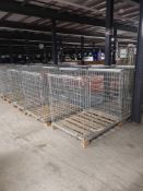 Pallet To Contain 8 Stainless Steel Pallet Stillages