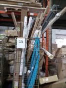 Pallet To Contain A Large Assortment Of John Lewis And Partners Roller Blinds And Blinds
