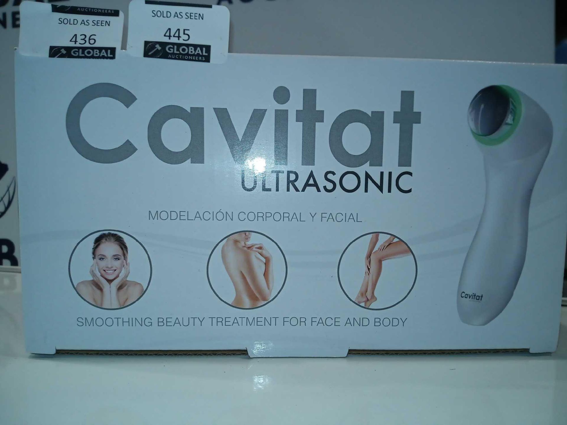 Combined RRP £180 Lot To Contain 2 Boxed Brand New Cavitat Ultrasonic Moving Beauty Treatment For Fa