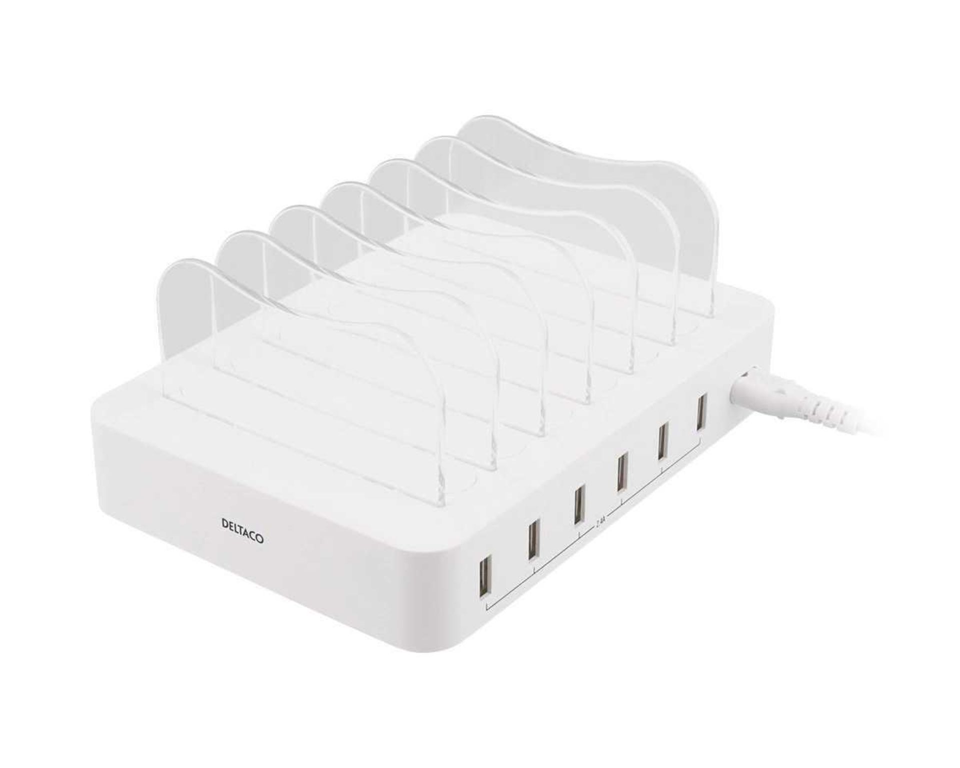 Combined RRP £120 Lot To Contain 3 Boxed Brand New 6 Port Charging Stations