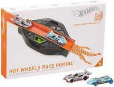 Combined RRP £120 What To Contain 6 Boxed Hot Wheels Id Race Portals