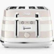 RRP £110 Boxed Delonghi 4-Slice Toaster