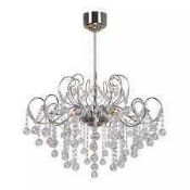 RRP £180 Boxed Mary Chandelier From The Debenhams Home Collection
